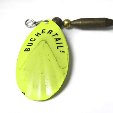 Joe Bucher Buchertail Spinnare, Fluorescent Green, 33g, Bucktail, #0205
