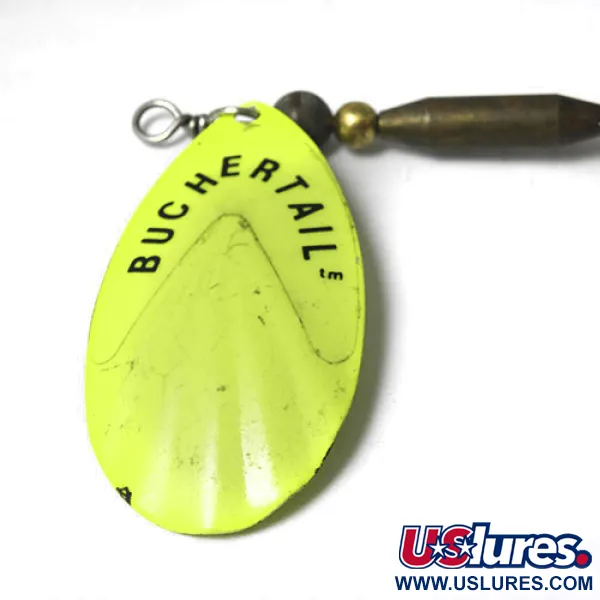 Joe Bucher Buchertail Spinnare, Fluorescent Green, 33g, Bucktail, #0205