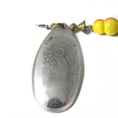 Mepps Aglia 5 Spinnare, Nickel, 14g, Mässingsbygel, #0207