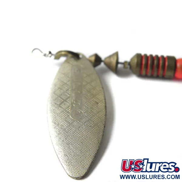 Mepps Aglia Long 2 Spinnare, Nickel, 7.3g, hårstjärt, #0212