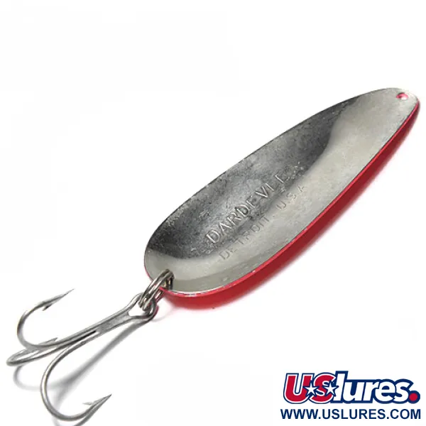 Eppinger Dardevle Skeddrag, Mörkröd / Rosa, 28g, Klassisk, #0244