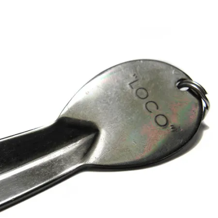 Luhr Jensen Loco Skeddrag, Svart / Hologram, 23g, Enkelkrok, #0281