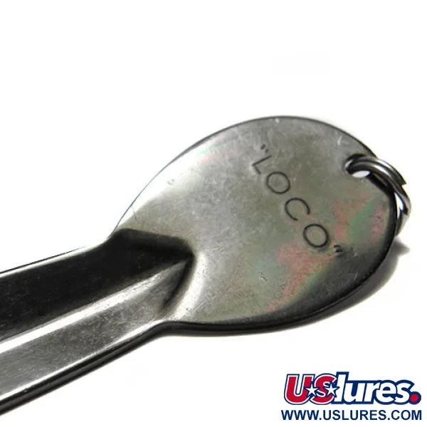 Luhr Jensen Loco Skeddrag, Svart / Hologram, 23g, Enkelkrok, #0281