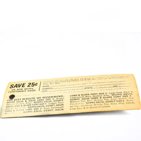 Mepps Aglia 1 Spinnare, Mässing, 3.5g, Fjäderklädd krok, #0362