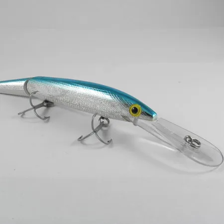 Rebel Spoonbill Minnow Jointed Vobbler, Silver/Blå, 21g, Ledad, #0397