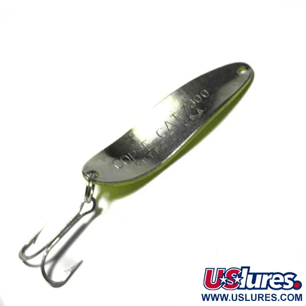 Eppinger Dardevle Cop-E-Cat 7300 Skeddrag, Gul/Grön, 10g, #0416