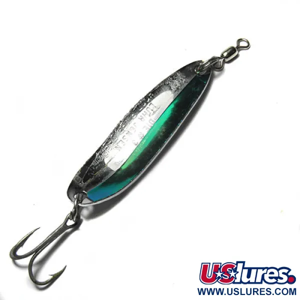 Luhr Jensen Krocodile Die #3 Skeddrag, Nickel, 10g, Hamrad, #0420