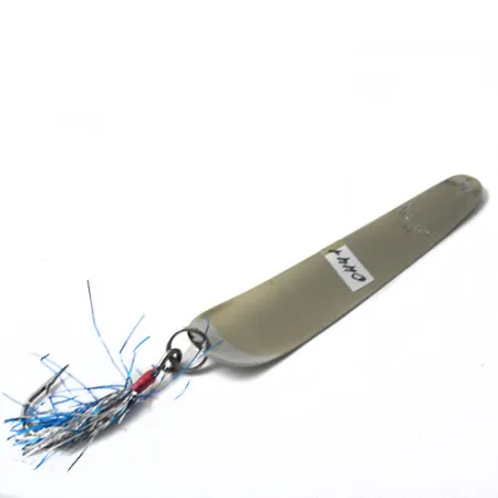 Kausch 14 Skeddrag, Nickel / Blå, 3,7g, Tinsel-krok, #0441