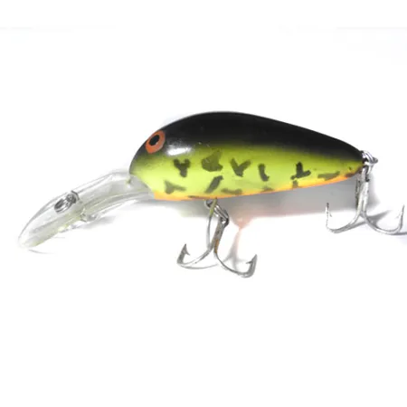 Norman Deep Little N Wobbler, Brun/Grön/Orange, 10g, Rassel, #0472