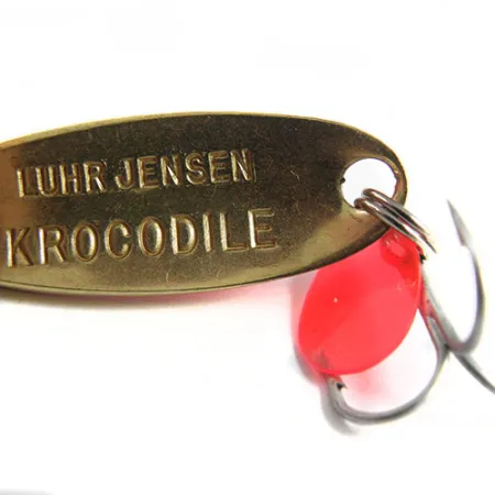 Luhr Jensen Krocodile Skeddrag, Orange/Mässing/Hologram, 9g, #0508