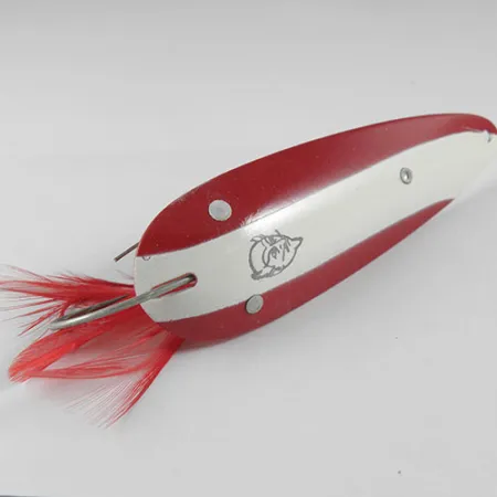 Eppinger Weedless Dardevle Skeddrag, Röd/Vit, 28g, Vasskydd, #0514