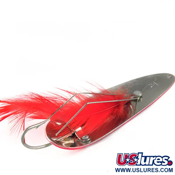 Eppinger Weedless Dardevle Skeddrag, Röd/Vit, 28g, Vasskydd, #0514