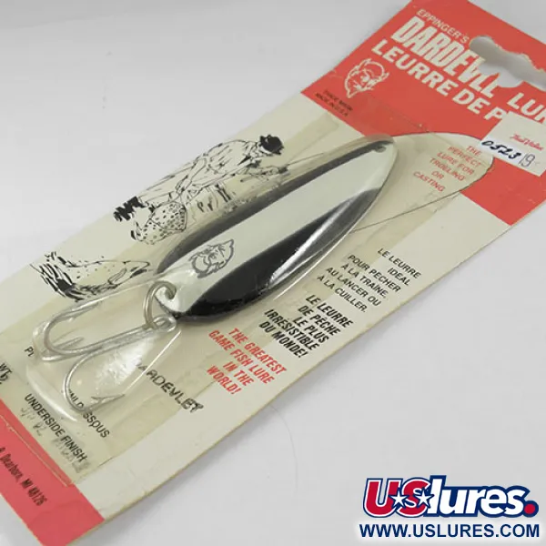 Eppinger Dardevle Dardevlet Skeddrag, Black / White, 21g, #0523