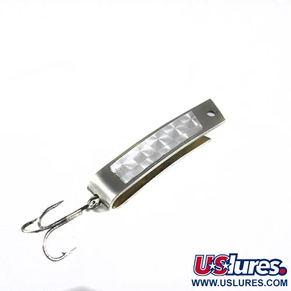 South Bend Super-Duper 506 Skeddrag, Nickel / Hologram, 7g, #0538