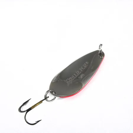 Blue Fox Strobe Tear Drop Spoon Skeddrag, Röd/Vit, 11g, USA, #0540