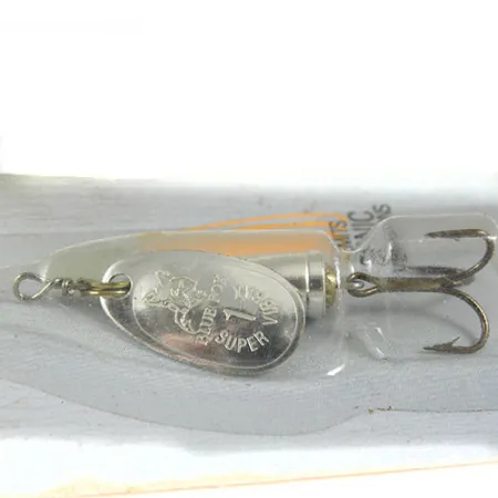 Blue Fox Super Vibrax 1 Spinnare, Nickel, 4g, Ljudkammare, #0593