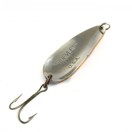 Eppinger Dardevle Imp Skeddrag, Orange/Röd/Svart, 11g, Nickel, #0611