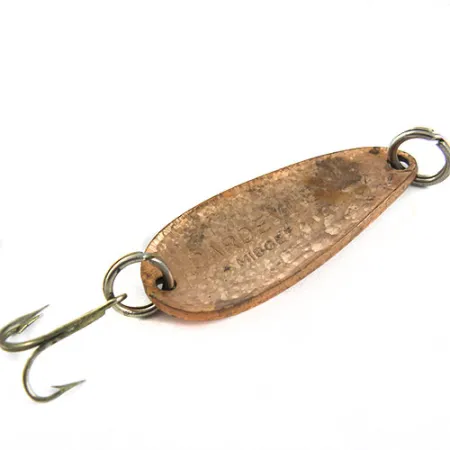 Eppinger Dardevle Midget Skeddrag, Crystal Bronze, 6g, Hamrad yta, #0612