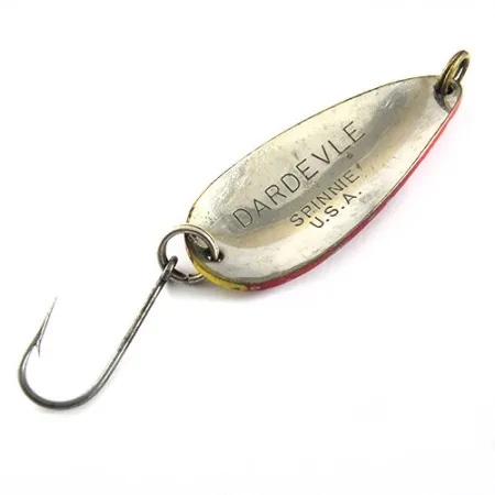 Eppinger Dardevle Spinnie Skeddrag, Gul/Röd, 9g, Vintage, #0613