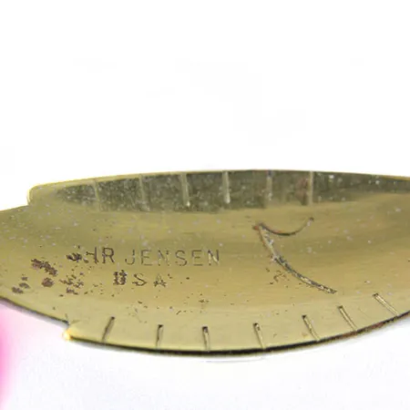 Luhr Jensen Skeddrag, Vit/Röd/Grön, 4.3g, Rosa attraktor, #0622