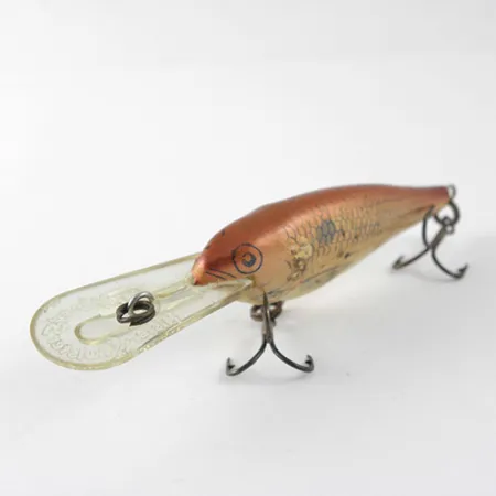 Mister Twister Sportfisher Wobbler, Brun / Gul, 5g, Vintage, #0623