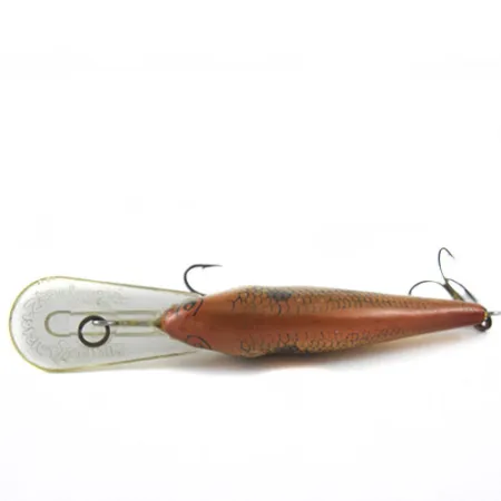 Mister Twister Sportfisher Wobbler, Brun / Gul, 5g, Vintage, #0623