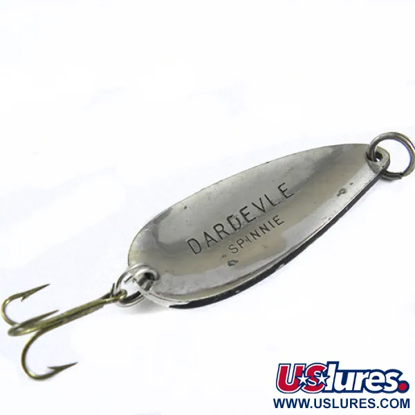 Dardevle Spinnie Skeddrag, Svart/Vit, 6g, Klassisk Design, #0639