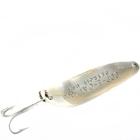 Dardevle Cop-E-Cat 7300 Skeddrag, Nickel/Grön, 10g, Detroit-stämpel, #0653