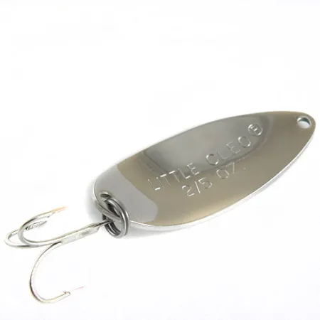 Acme Little Cleo Skeddrag, Nickel / Grön, 11g, Originalkrok, #0672