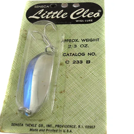 Seneca Little Cleo (Hula Girl) Skeddrag, Nickel / Blå, 18g, #0673