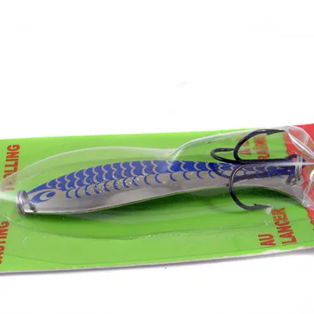 Williams Mooselook wobbler Skeddrag, Nickel / Blå, 10g, Fjäll, #0725