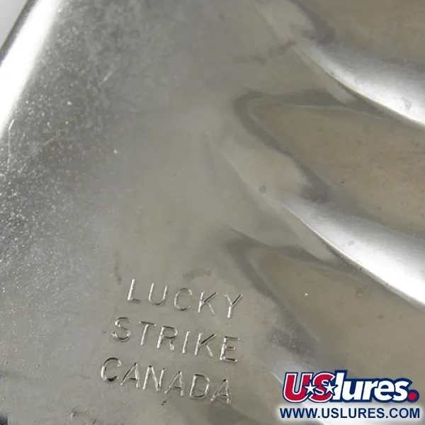 Lucky Strike 4.5 Nickel Half Wave Skeddrag, Nickel/Röd/Vit, 38g, #0734