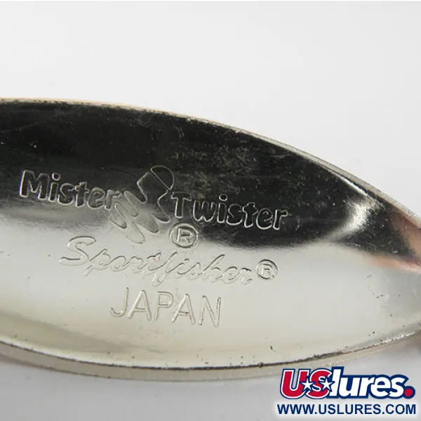 Mister Twister Shelby Sportfisher Skeddrag, Nickel / Orange, 22g, #0752