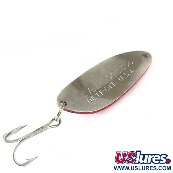 Eppinger Dardevle Devle Dog 5300 Skeddrag, Röd/Vit, 10g, #0774