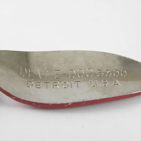 Eppinger Dardevle Devle Dog 5300 Skeddrag, Röd/Vit, 10g, #0774