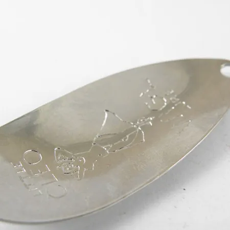 Seneca Little Cleo Skeddrag, Nickel / Blå, 5g, Hula Girl, #0776