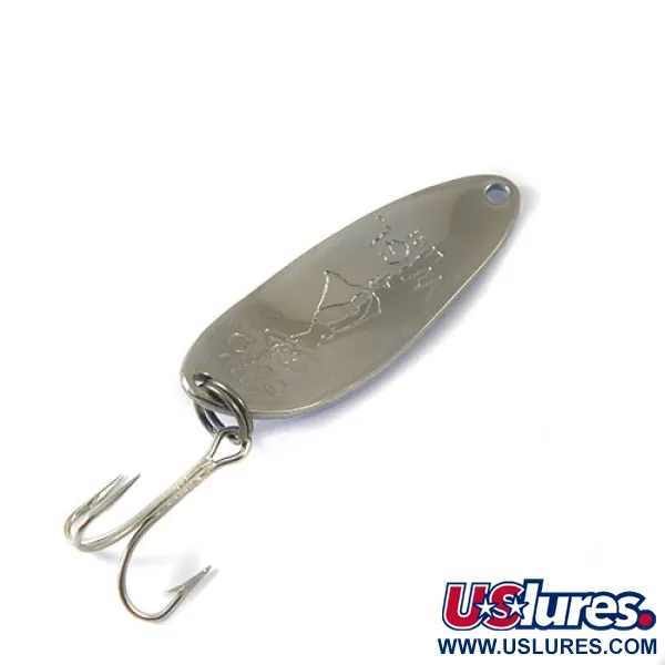 Little Cleo (Hula Girl) Skeddrag, White / Blue, 10g, Vintage Seneca, #0784