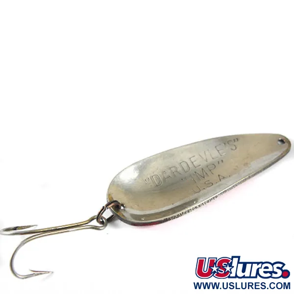 Dardevle Imp Skeddrag, Röd / Vit, 11g, Klassiker, #0796