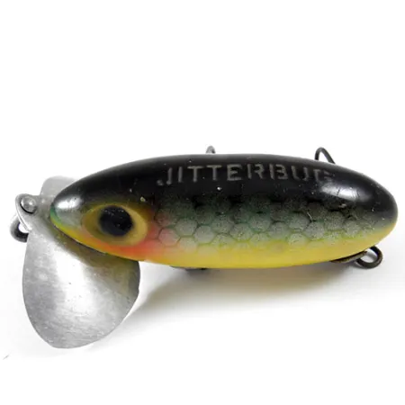 Fred Arbogast Jitterbug Ytbete, Abborre, 10g, Vintage, #0799
