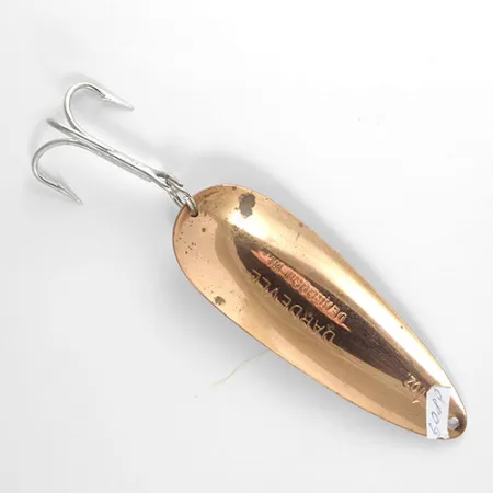 Eppinger Dardevle Skeddrag, Röd / Vit, 28g, Kopparbaksida, #0809