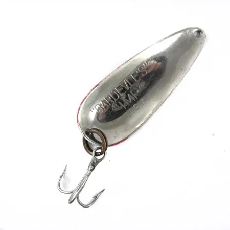 Eppinger Dardevle Imp Skeddrag, Röd/Vit/Nickel, 11g, Vaggande, #0818