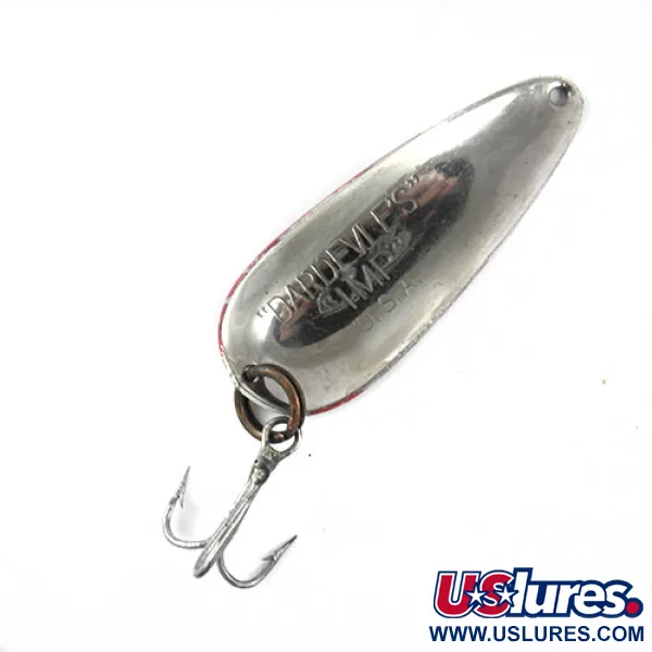 Eppinger Dardevle Imp Skeddrag, Röd/Vit/Nickel, 11g, Vaggande, #0818