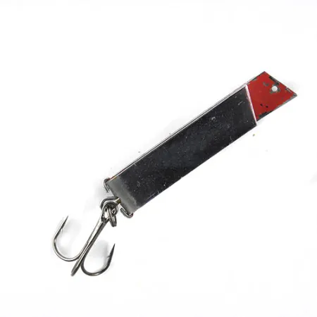 South Bend Super-Duper 509 Skeddrag, Nickel / Röd, 11g, U-form, #0819