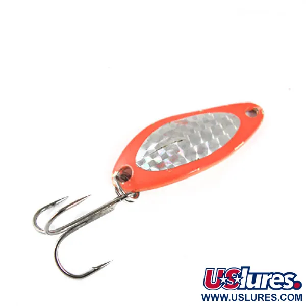 Luhr Jensen Little jewel Skeddrag, Orange/Hologram, 7g, Vintage, #0827