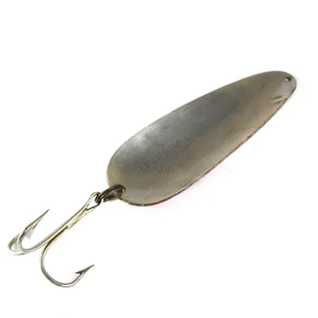 Eppinger Dardevle Skeddrag, Röd / Vit / Nickel, 28g, Vintage, #0828