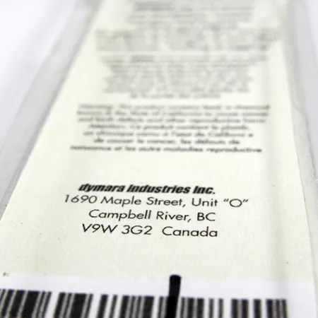 Dymara Slim Skeddrag, Abborre, 8g, Kromad Baksida, #0836