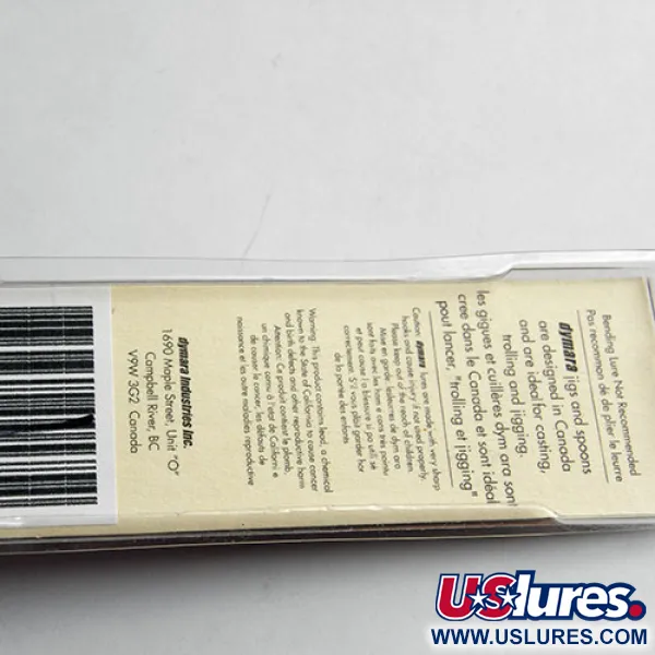 Dymara Slim Skeddrag, Abborre, 8g, Kromad Baksida, #0836