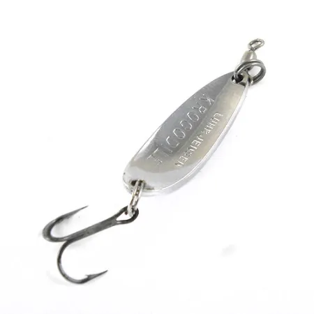 Luhr Jensen Krocodile Skeddrag, Nickel/Blå, 9g, Prismatisk, #0872