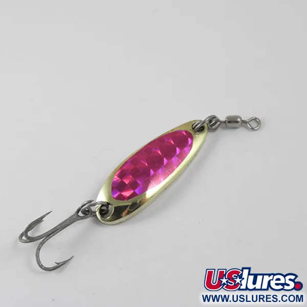 Luhr Jensen Krocodile Skeddrag, Guld / Lila, 9g, Långkastande, #0873