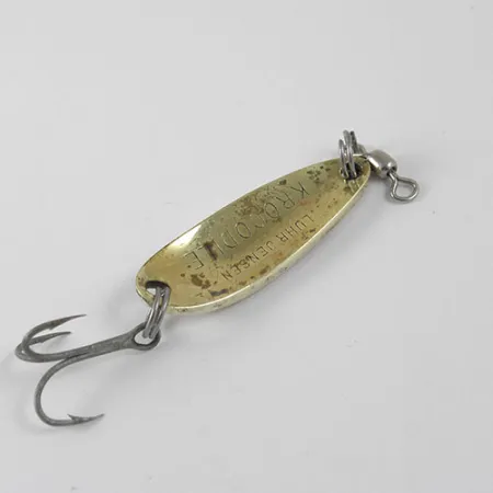 Luhr Jensen Krocodile Skeddrag, Guld / Lila, 9g, Långkastande, #0873